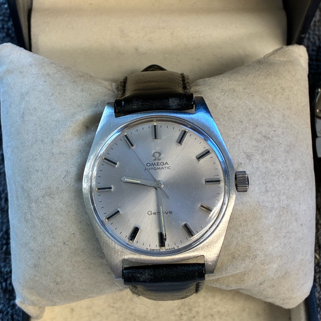 Vintage Omega Geneve Automatic Mens Watch